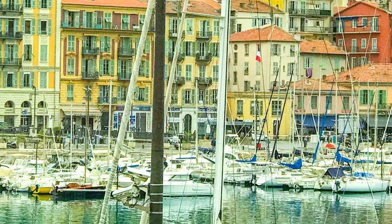 The harbor of Villefranche
